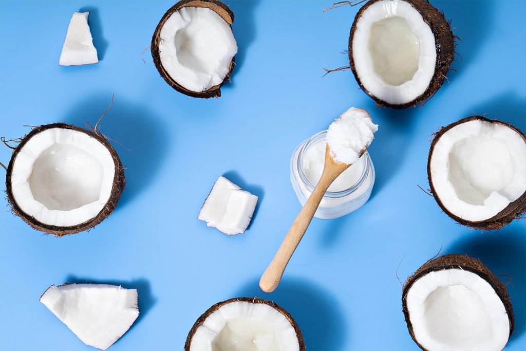 Aceite de coco- dieta hipercalorica