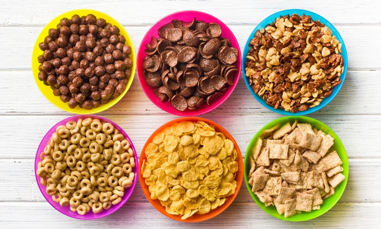 cereales industriales hidratos de carbono rápidos