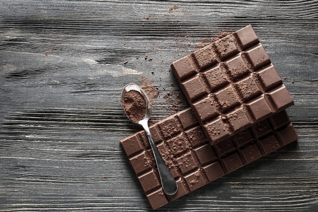 chocolate hidratos de carbono rápidos