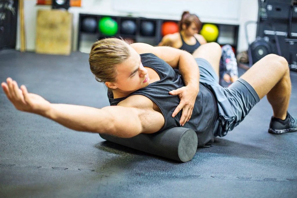 como usar el foam roller