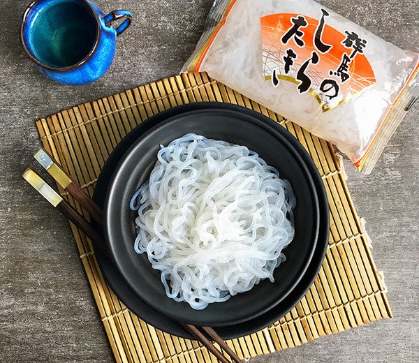 fideos shiritaki pasta keto baja en calorías