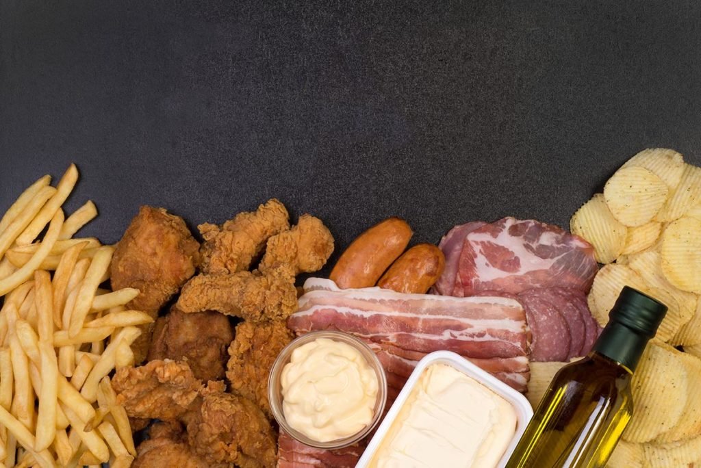 grasas no saludables keto dieta