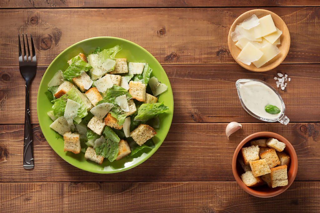 receta ensalada cesar original